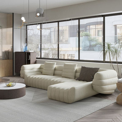 334cm Leather Living Room Sofas