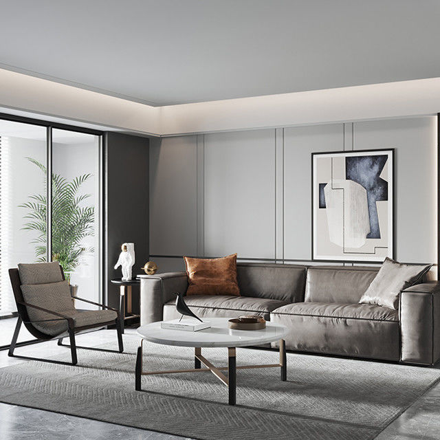 Minimalism Round Rock Coffee Table