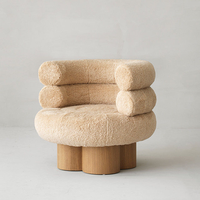 Fabric Leisure Chair  Family Leisure Special Shaped Single Sofa Love Seat