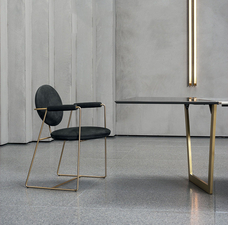 Ergonomic Fabric Dining Chair