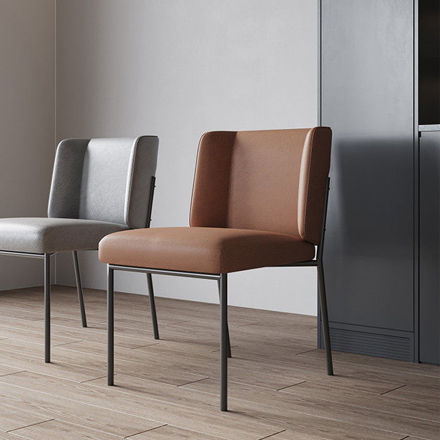 Ergonomic Modern Fabric Dining Chair 46*55cm For Dining Table